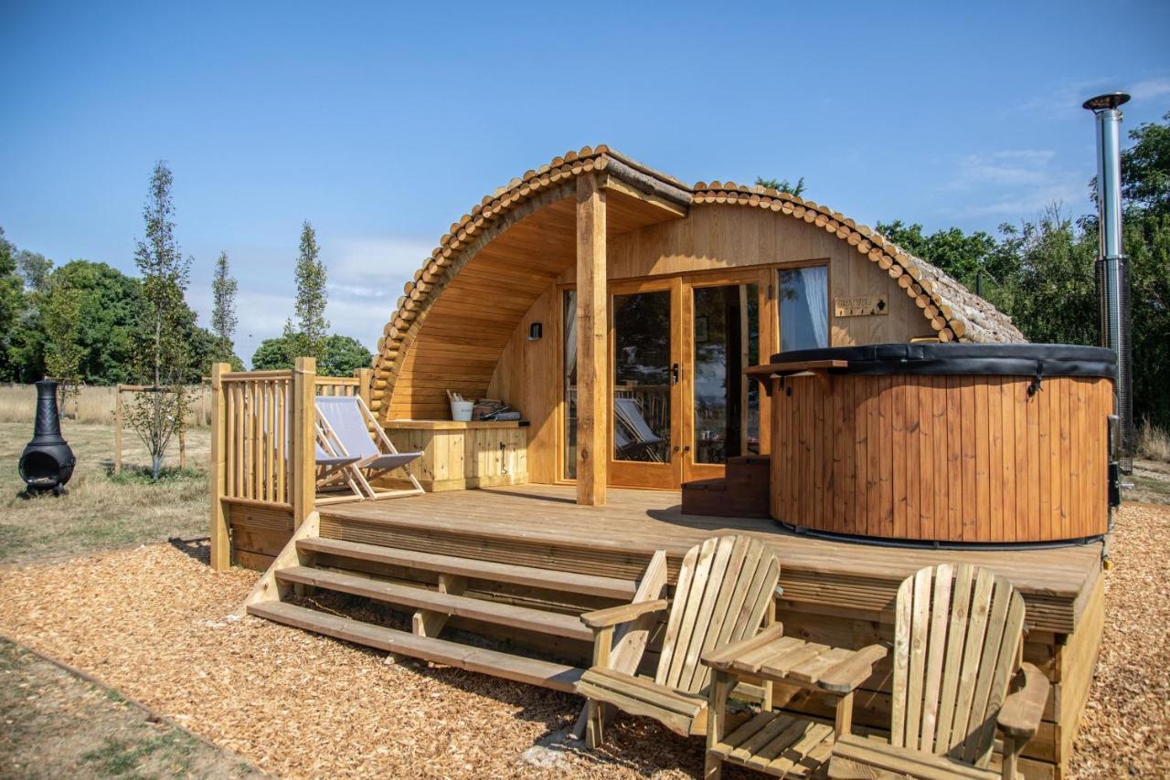 Barnhorn Glamping Villa Hooe Exterior photo